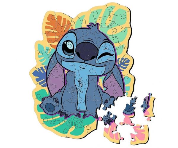 Stitch trópusi kalandja 50db-os fa puzzle - Trefl