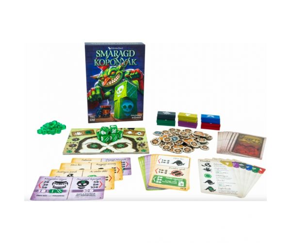 Smaragd koponyák társasjáték