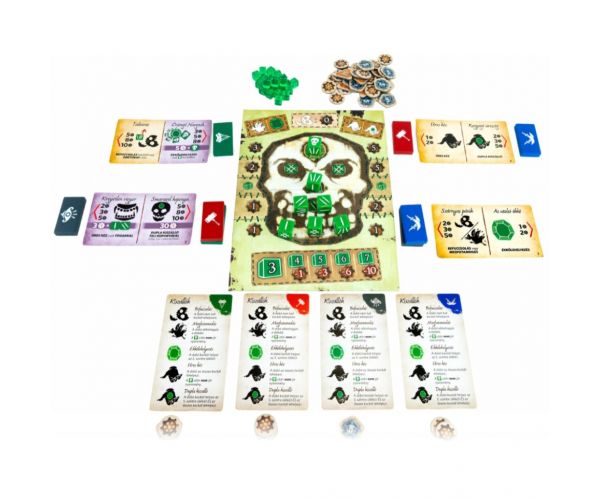 Smaragd koponyák társasjáték