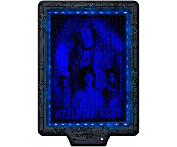 Stranger Things – Vecna’s Curse 520 darabos puzzle kerettel és RGB LED világítással – Clementoni