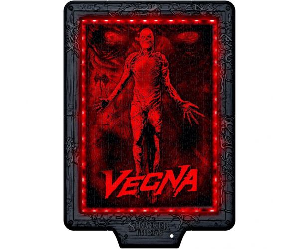 Stranger Things – Vecna’s Curse 520 darabos puzzle kerettel és RGB LED világítással – Clementoni