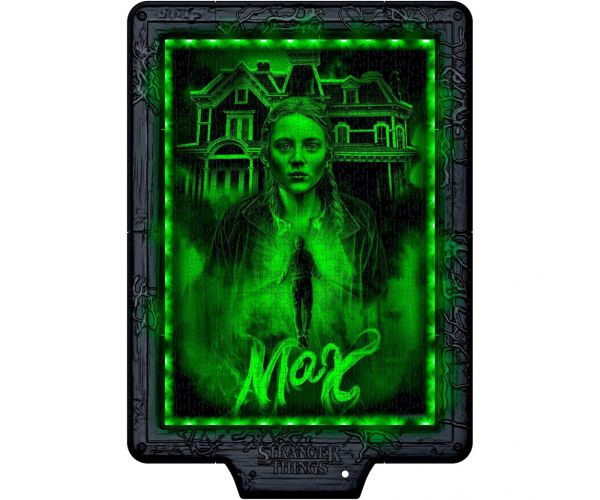 Stranger Things – Vecna’s Curse 520 darabos puzzle kerettel és RGB LED világítással – Clementoni