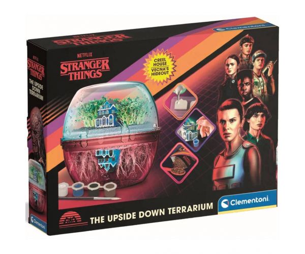 Stranger Things: A fejjel lefelé világ terráriuma - Clementoni