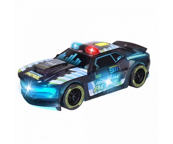 Streets Beatz Rhythm járőr 20cm-es autó fénnyel és hanggal - Dickie Toys