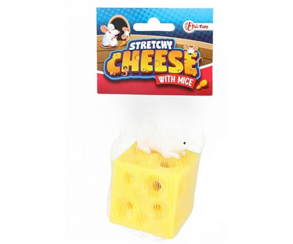 Stretchy Cheese bujkáló kisegér kétféle változatban 1db