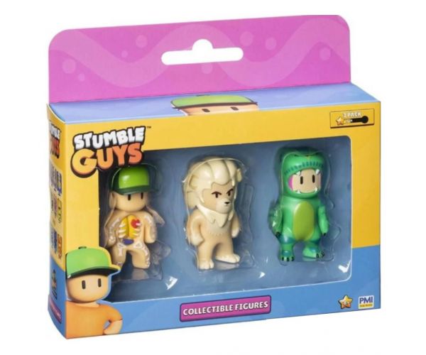 Stumble Guys 3db-os figura szett több változatban 2. sorozat