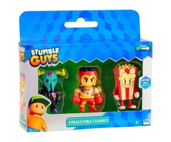 Stumble Guys 3db-os mini figura csomag többféle változatban 3. sorozat 1db
