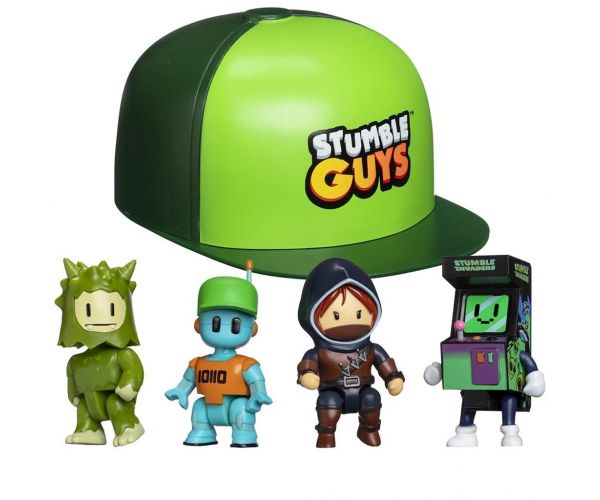 Stumble Guys mini meglepetés figura sapkában 2. sorozat 1db