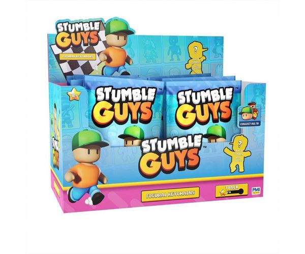 Stumble Guys meglepetés kulcstartó