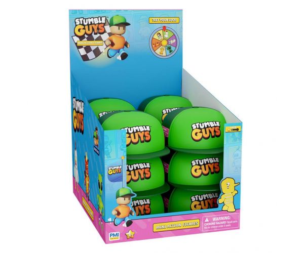 Stumble Guys meglepetés figurák sapkában 1db