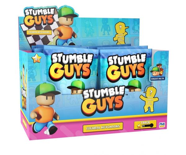 Stumble Guys meglepetés kulcstartó 1db