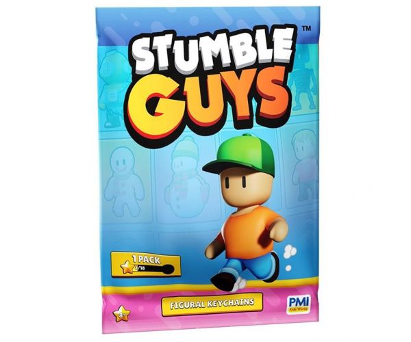 Stumble Guys meglepetés kulcstartó 1db