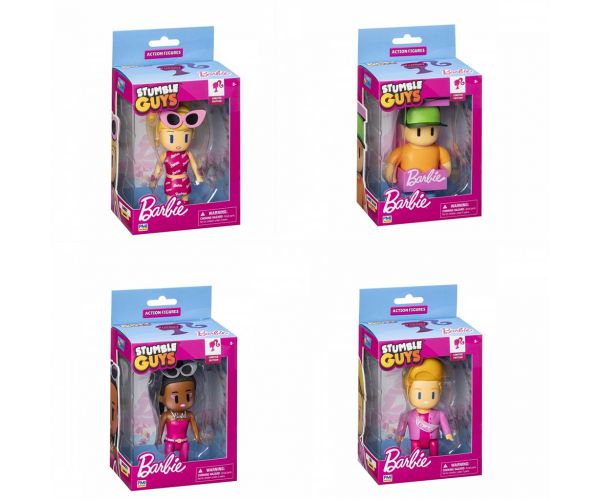 Stumble Guys x Barbie figura dobozban 11,5 cm