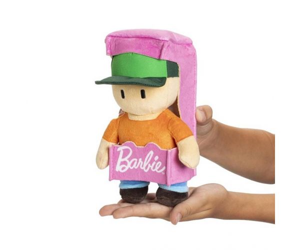 Stumble Guys x Barbie plüss figura 20cm-es többféle változatban