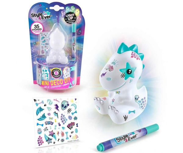 Style 4 Ever: Díszítsd fel! Mini deko világító figura többféle változatban 1db