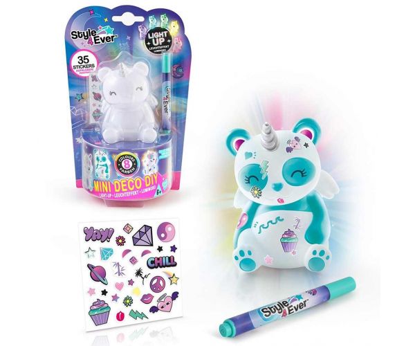 Style 4 Ever: Díszítsd fel! Mini deko világító figura többféle változatban 1db
