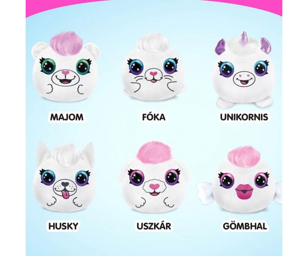 Style4Ever Színezhető plüss miniállatok többféle változatban