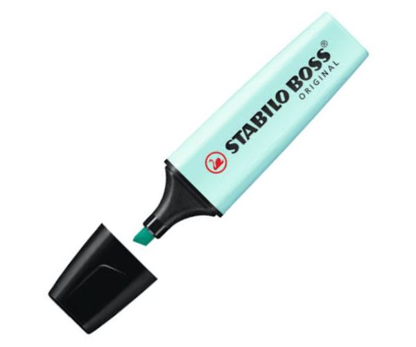 Stabilo: BOSS Original Pasztell szövegkiemelő türkiz színben 2-5mm-es