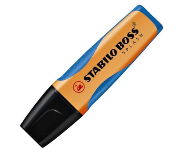 Stabilo: BOSS SPLASH szövegkiemelő 2-5mm-es narancssárga színben