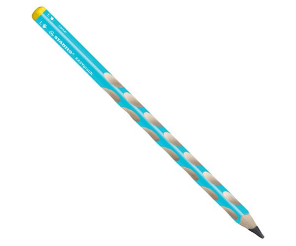 Stabilo: EASYgraph L háromszögletű grafit ceruza B kék