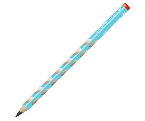 Stabilo: EASYgraph R háromszögletű grafit ceruza 2B kék