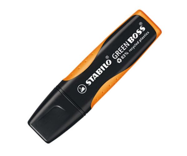 Stabilo: GREEN BOSS narancssárga szövegkiemelő 1-5mm-es