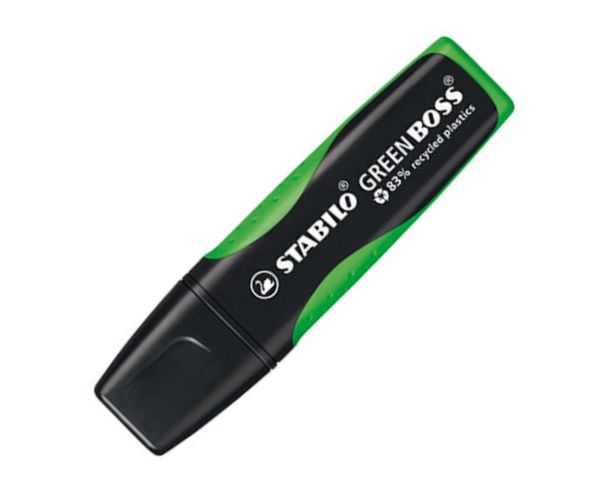 Stabilo: GREEN BOSS zöld szövegkiemelő 1-5mm-es