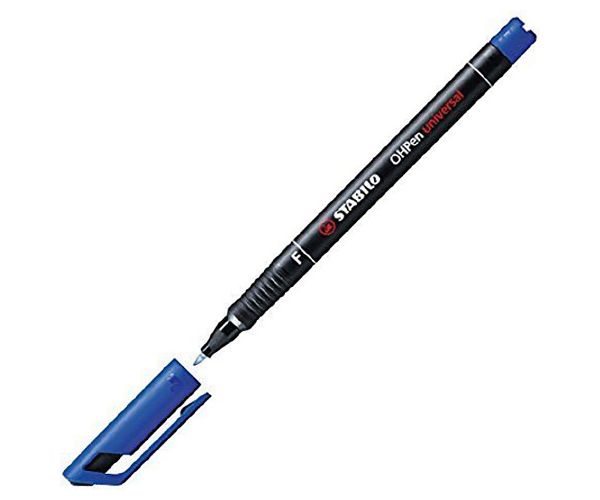 Stabilo OHPen universal F alkoholos filctoll kék színben 0,7mm