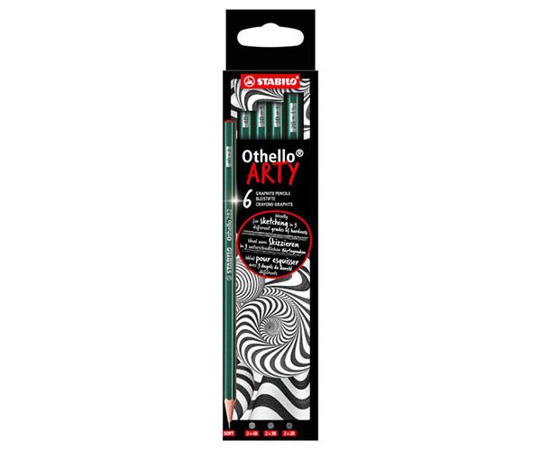 Stabilo: Othello Arty Soft grafit ceruza szett 6db-os