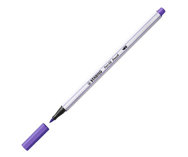 Stabilo: Pen 68 brush ecsetfilc ibolya színben