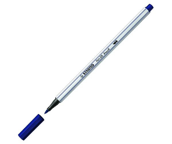 Stabilo: Pen 68 brush ecsetfilc sötétkék