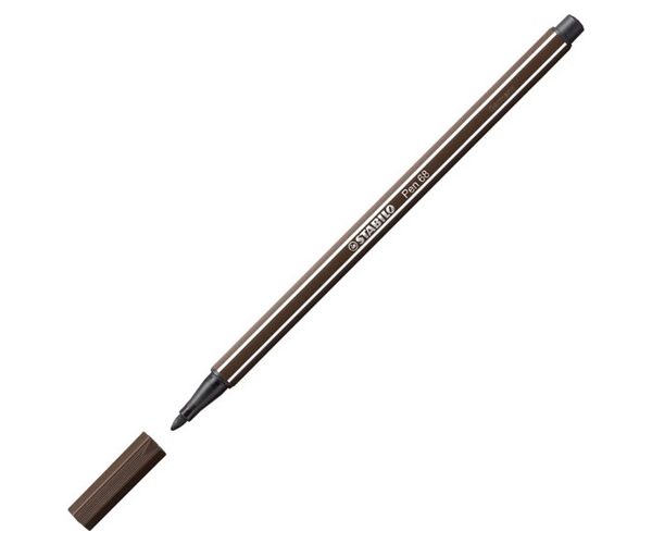 Stabilo: Pen 68 feketésbarna filctoll