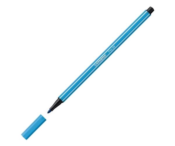 Stabilo: Pen 68 rostirón fluo kék színben 1mm-es