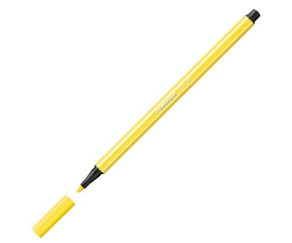 Stabilo: Pen 68 rostirón citromsárga színben 1mm-es