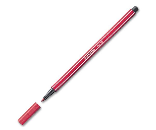 Stabilo: Pen 68 sötétpiros filctoll