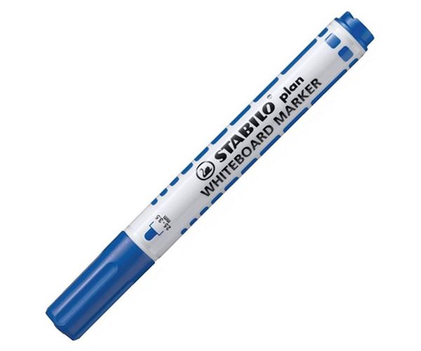 Stabilo: Plan WhiteBoard marker táblafilc kék színben