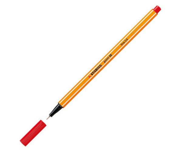 Stabilo: Point 88 tűfilc 0,4mm-es piros színben