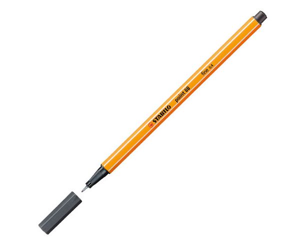 Stabilo: Point 88 mélyhideg szürke tűfilc 0,4mm