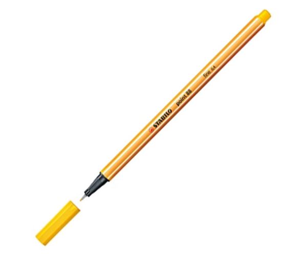 Stabilo: Point 88 citromsárga tűfilc 0,4mm