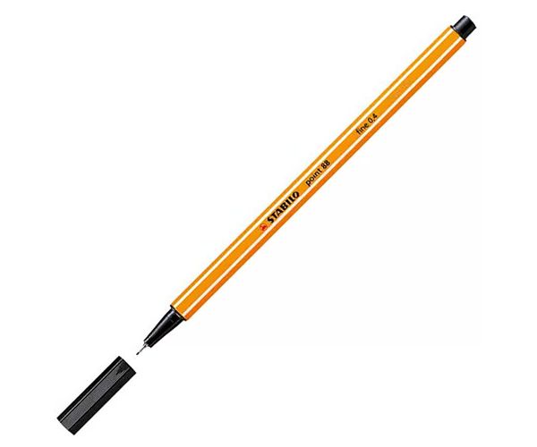 Stabilo: Point 88 tűfilc fekete színben 0,4mm