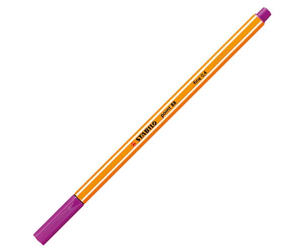 Stabilo: Point 88 tűfilc bíbor színben 0,4mm