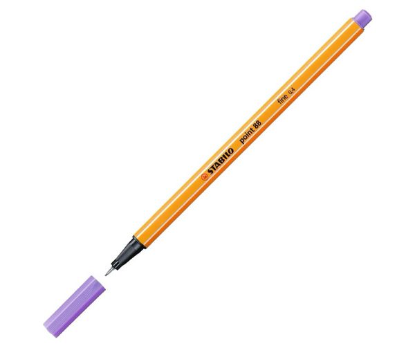 Stabilo: Point 88 tűfilc világos lila színben 0,4mm