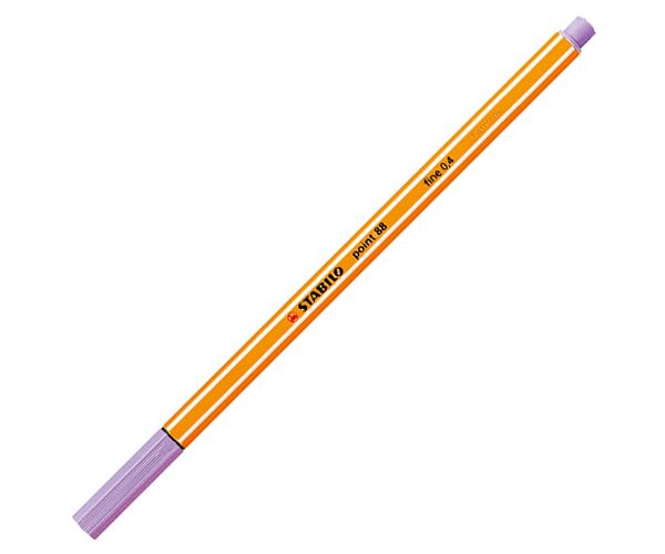 Stabilo: Point 88 tűfilc világos lila színben 0,4mm