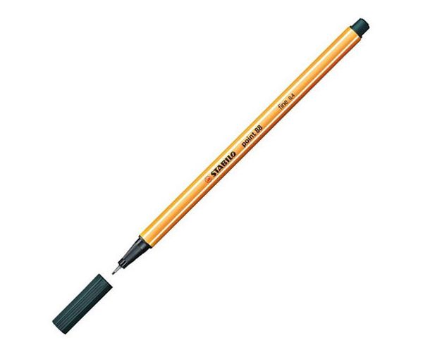 Stabilo: Point 88 olíva zöld tűfilc 0,4mm