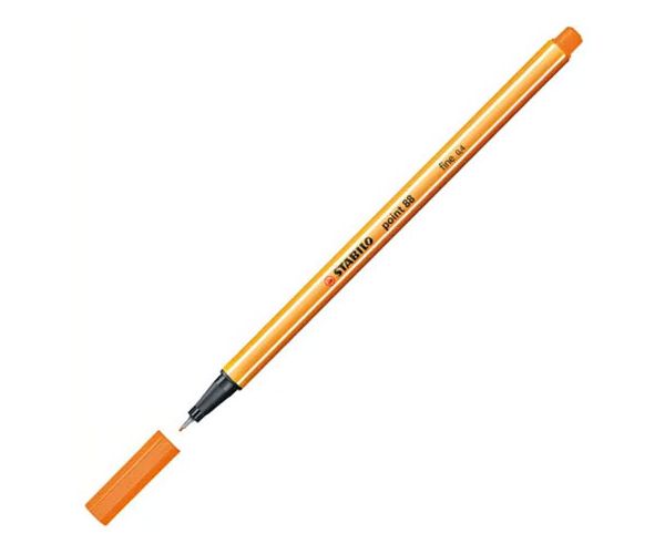 Stabilo: Point 88 narancssárga tűfilc 0,4mm