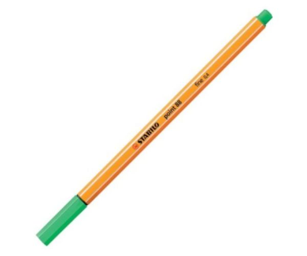 Stabilo: Point 88 tűfilc 0,4mm-es smaragdzöld színben