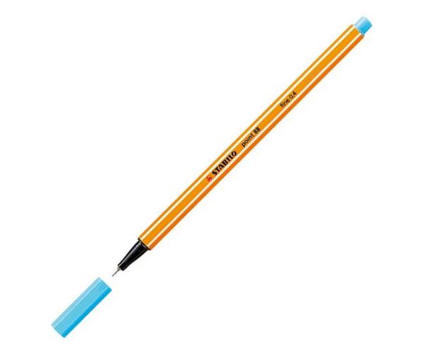 Stabilo: Point 88 azúrkék tűfilc 0,4mm