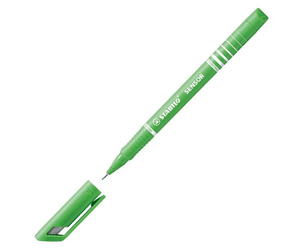 Stabilo: Sensor F világoszöld tűfilc 0,3mm