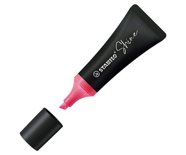 Stabilo: Shine szövegkiemelő pink színű