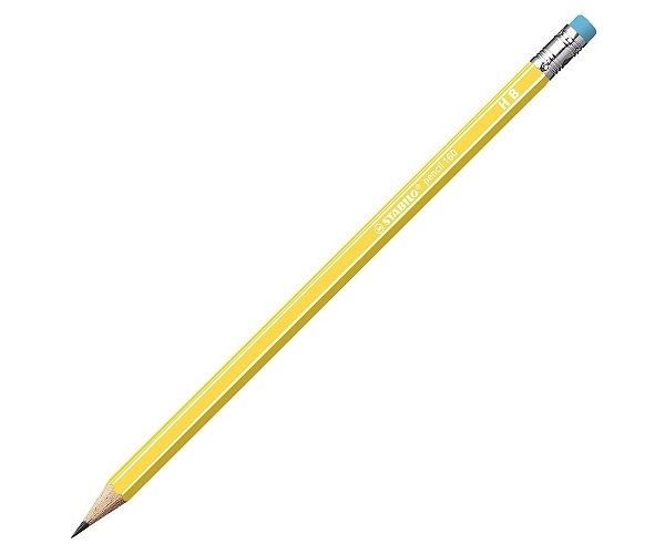 Stabilo: Sárga 160 RT grafit ceruza radírral HB